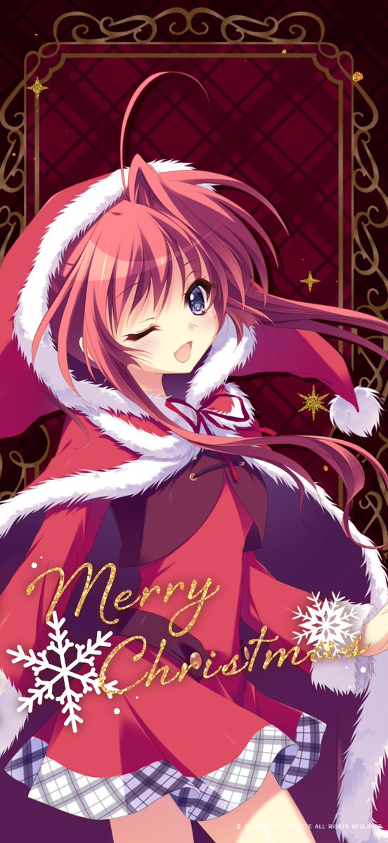 【ぱれっと】🎅Merry Christmas🎄  ❄クリスマス❄を記念して 乾紗凪のスマホ壁紙をプレゼント🎁
