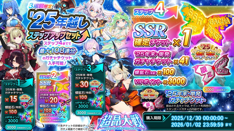 『超昂大戦 エスカレーションヒロインズ』25年越しステップアップセット