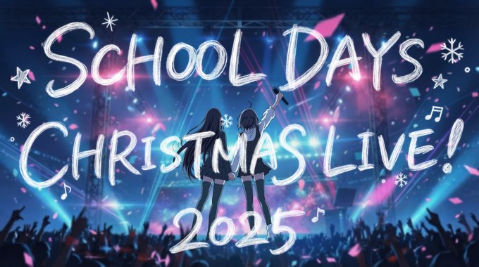 【オーバーフロー】「スクールデイズ・クリスマスライブ2025」特設サイト公開！
