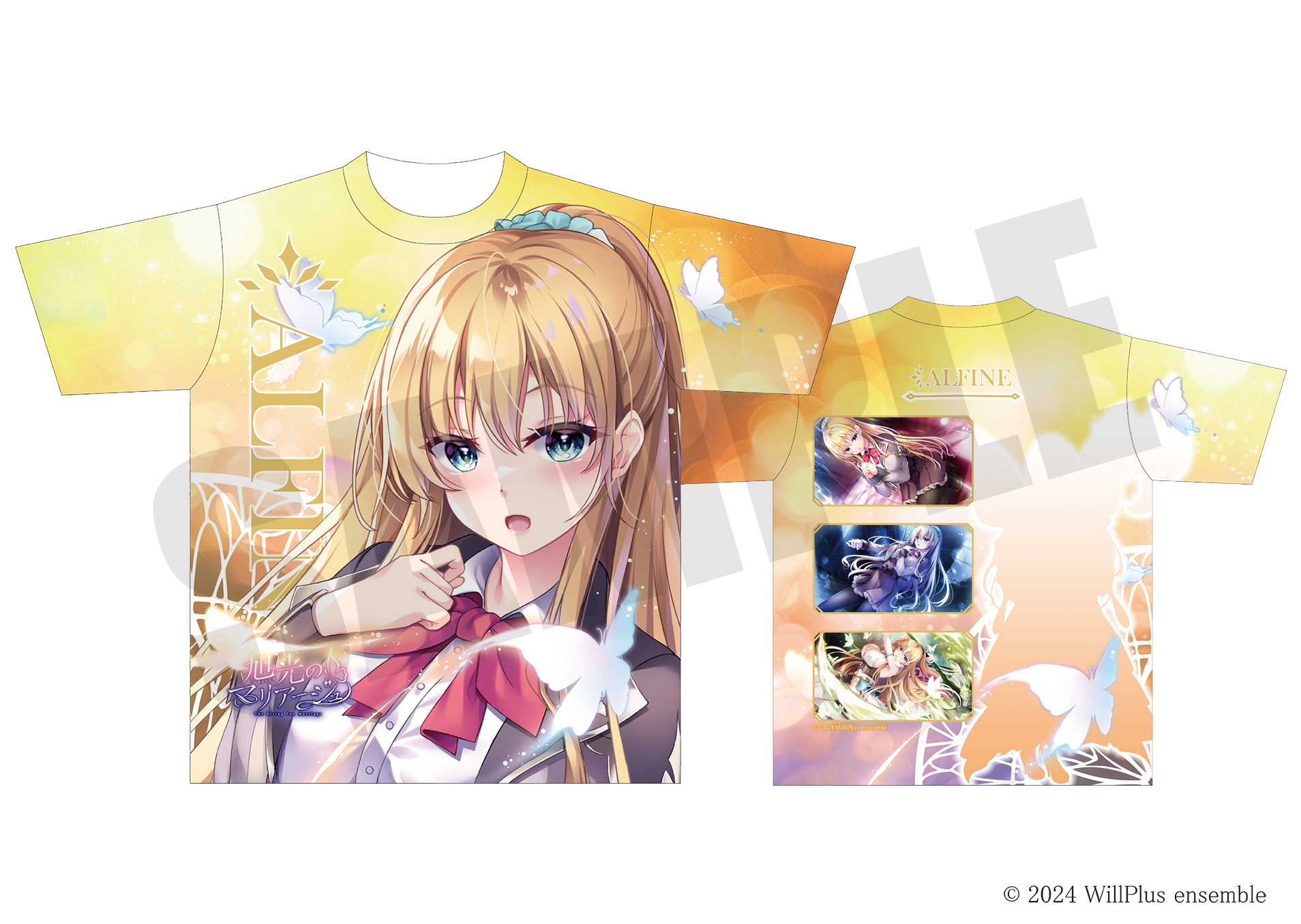 【ドワンゴジェイピーストア】美少女ゲームブランドensemble作品 🦋『旭光のマリアージュ』🦋オリジナルグッズを受注販売✨