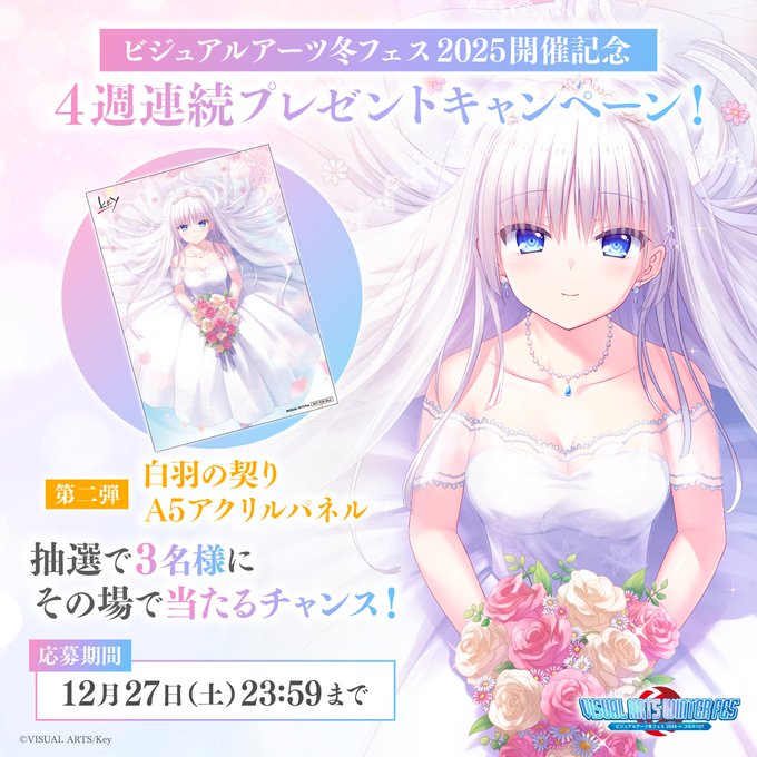 「ビジュアルアーツ冬フェス2025」開催キャンペーン第二弾！【12月27日まで】