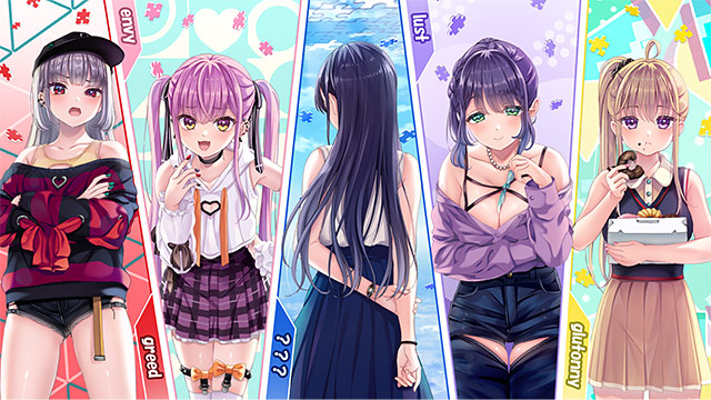 【パープルソフトウェア】水面下ハーレム探索型ADV『リップリップルズ』が1月13日(火)23:59までお得な価格でセール中です♪