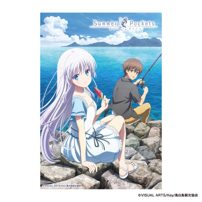 【VA STORE出張所 inアニメイト秋葉原】『Summer Pockets』アクリルブロック（鳴瀬しろは）