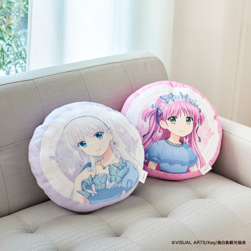 【VA STORE出張所 inアニメイト秋葉原】『Summer Pockets』クッションA（鳴瀬しろは）クッションB（加藤うみ）好評発売中✨