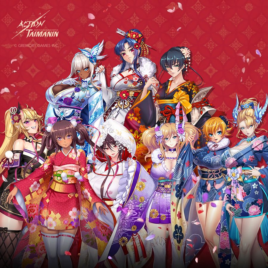 『アクション対魔忍』魅力的なキャラクターたちの「謹賀新年」コスチュームを獲得できる特別パック「おせち料理」発売！【1月6日】