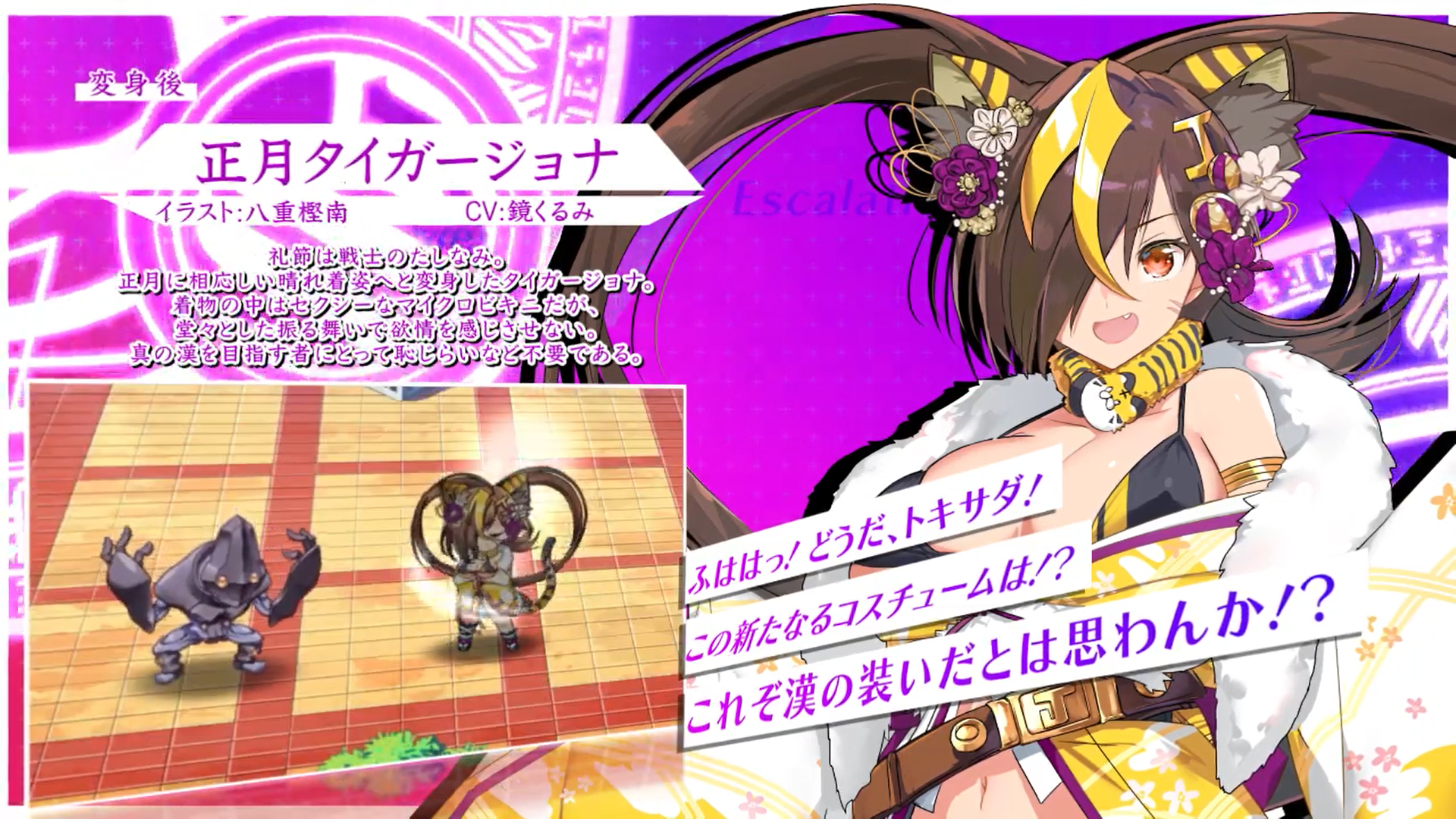 【超昂大戦キャラPV】正月タイガージョナ