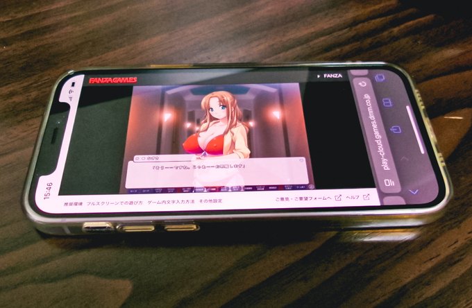 【BugBug】CLOCKUPの名作『ビーチクビーチ～南国乳辱撮影会～ HDリマスター』ブラウザ版をiPhoneでプレイ‼️