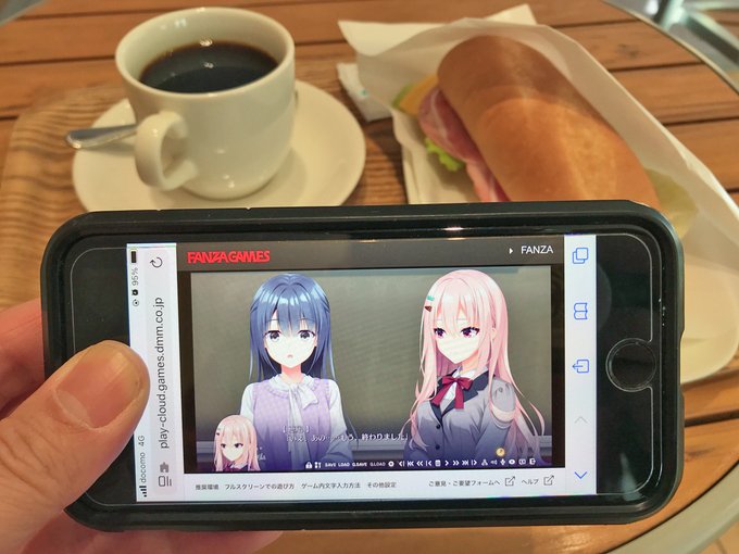 【BugBug】ゆずソフト『ライムライト・レモネードジャム』ブラウザ版をiPhoneでプレイ‼️