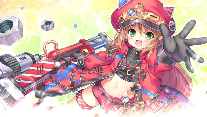 【オーガスト】2/17は、『あいりすミスティリア！』のヒロインで火力第一主義のちっちゃな義勇兵、大工仕事までお任せのドワリン「イリーナ」の誕生日です。