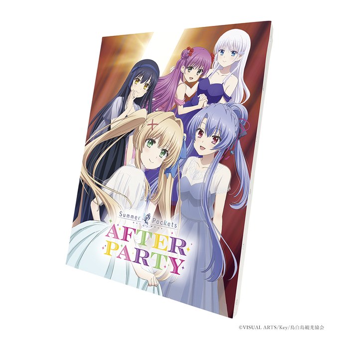 【VA STORE出張所 inアニメイト秋葉原】TVアニメ『Summer Pockets』AFTER PARTY オリジナルキャンバスボード