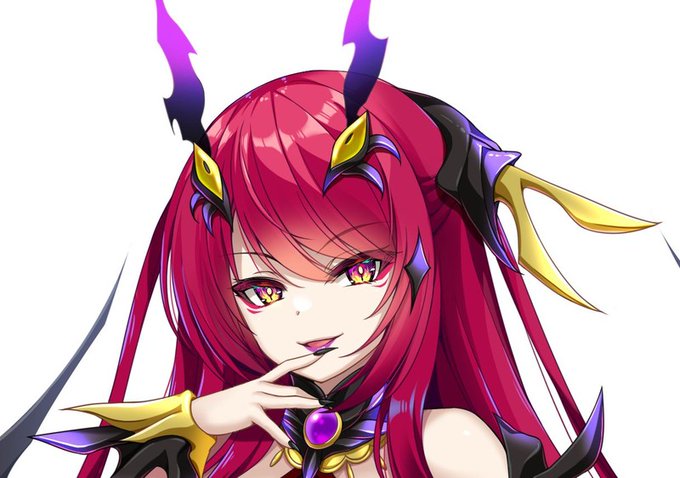 【ZION】Ci-enに投稿しました「2月の立ち絵は[魔法少女カレン]カレンの悪堕ち」です