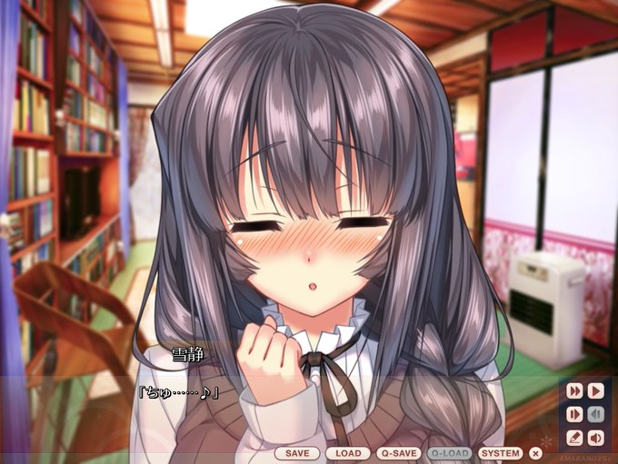 【あざらしそふと】本日は『アマカノ ～Second Season～』のヒロイン高社雪静のお誕生日！