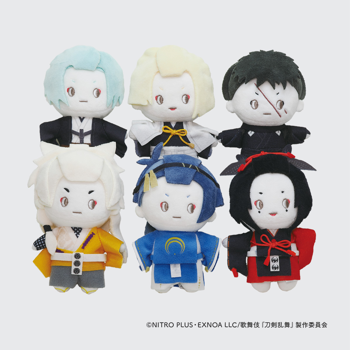 【ニトロプラス】『刀剣乱舞ONLINE』メディアミックス作品の公式ぬいぐるみ「刀剣乱舞 めでぃぬいこれくしょん」第2弾、第3弾ご予約受付中✨