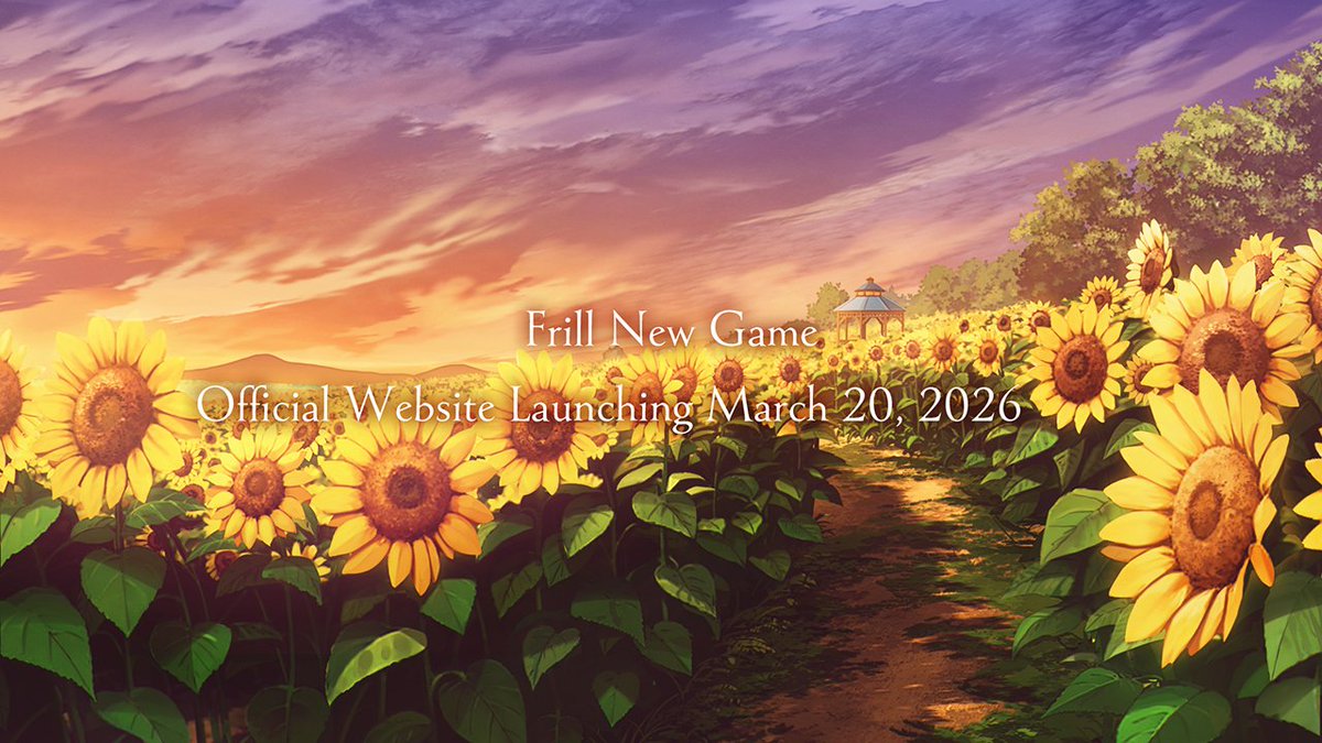 【Frill】New Game Official Website Launching March 20,2026