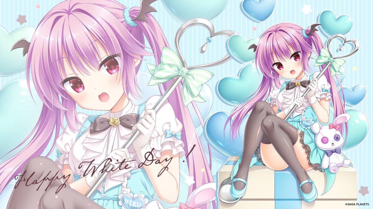 【サガプラネッツ】Happy White Day‼️壁紙（PC用・スマホ用）公開✨