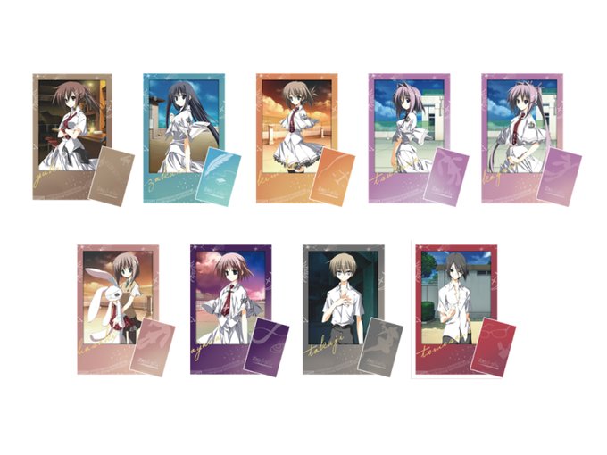 【ケロQ/枕】『素晴らしき日々』チェキ風ミニカード