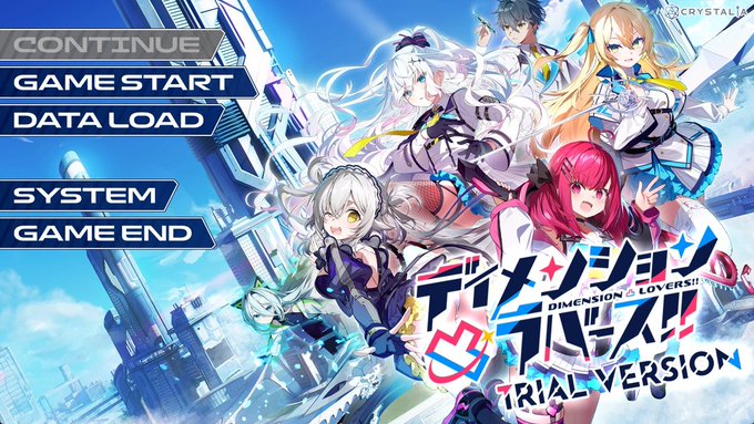 【BugBug】CRYSTALiA『ディメンション凸ラバース!!』体験版を最速レビュー‼️