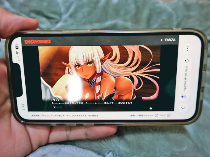 【BugBug】『ようこそ！スケベエルフの森へ』ブラウザ版をiPhoneでプレイ‼️
