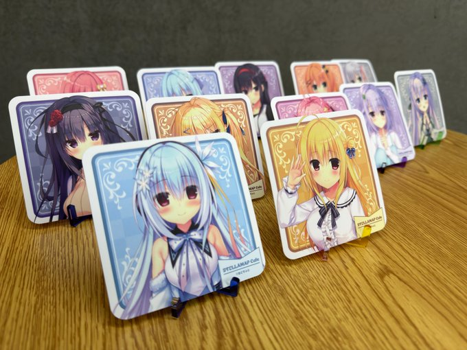 【ソフマップ STELLAMAP Cafe】[まどそふと×STELLAMAPCafe]コラボメニューを1品ご注文につき、「オリジナル紙コースター（全12種・ランダム）」を1枚プレゼント！