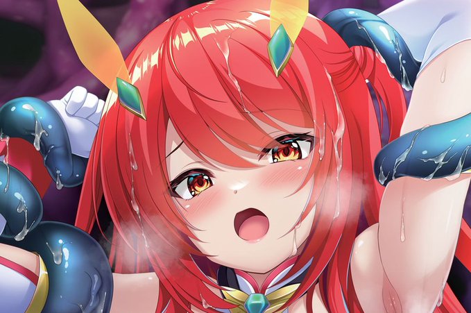 【ZION】4月の高解像度画象は【魔法少女カレン・店舗特典触手画像】です【Ci-en】