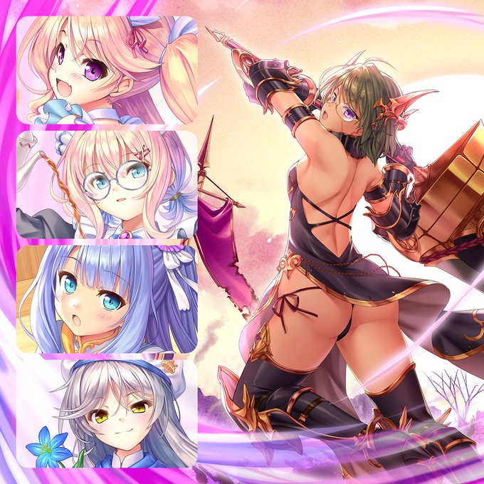 『あいりすミスティリア！』公式サイトのキャラクター紹介に3月に公開された秘跡聖装・イベント聖装を追加いたしました。