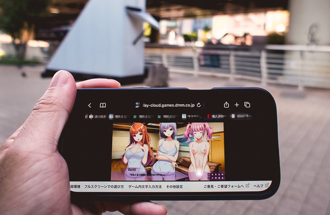 【BugBug】『ガルドマ －女子寮の管理人－』ブラウザ版をiPhoneでプレイ‼️
