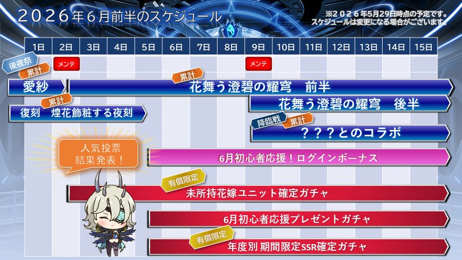 『Deep One 虚無と夢幻のフラグメント』2026年6月前半に予定している更新内容