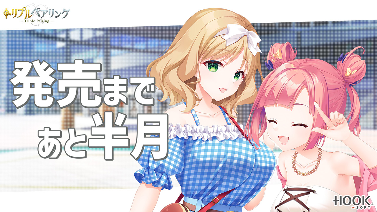 【HOOKSOFT】『トリプルペアリング-Triple Pairing-』【📢発売まであと半月】