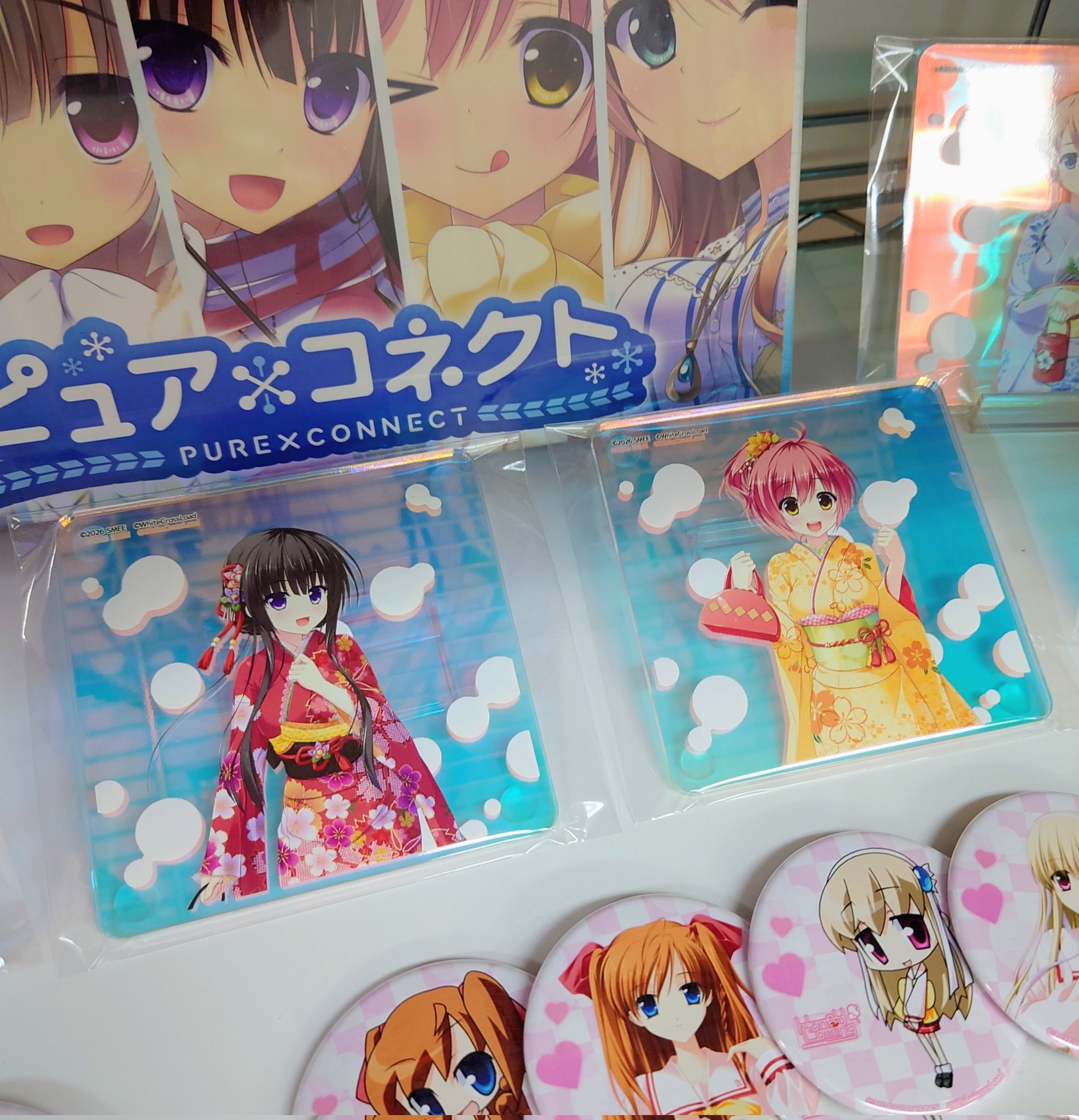 ホワクロ【公式】秋葉原White&CrossLoadカフェ🏤 @whitecrossload　本日は、HOOKSOFT・SMEEのファン の方々にご来店頂きました(⁠☆⁠▽⁠☆⁠)
