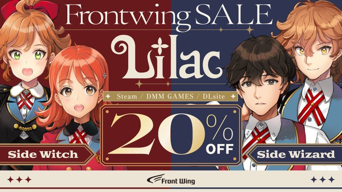 【フロントウイング】『Lilac』📢GWセールのお知らせ✨