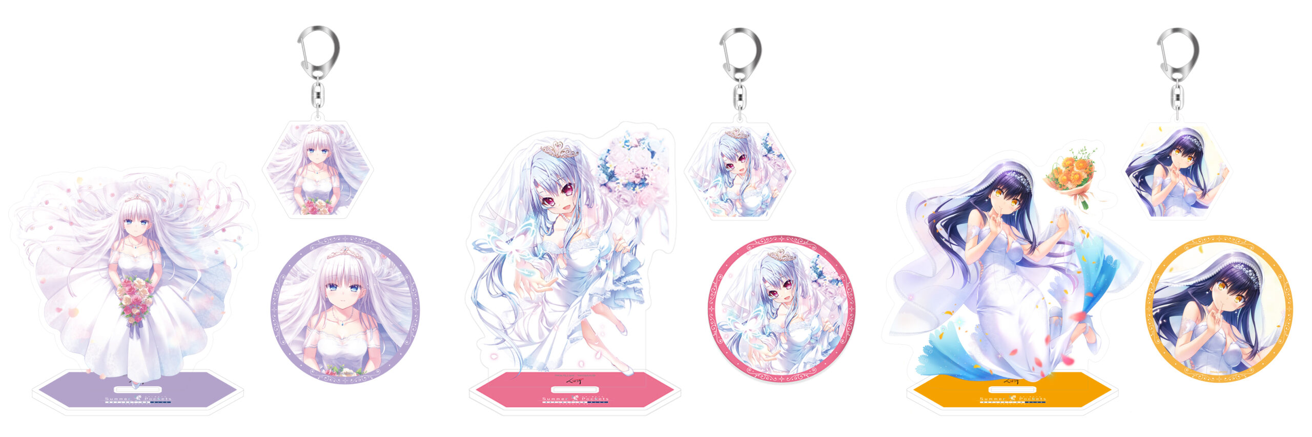 【VA STORE出張所 inアニメイト秋葉原】『Summer Pockets RB』白羽の契りセット／胡蝶の夢セット／泡沫の海姫セット 好評発売中‼️