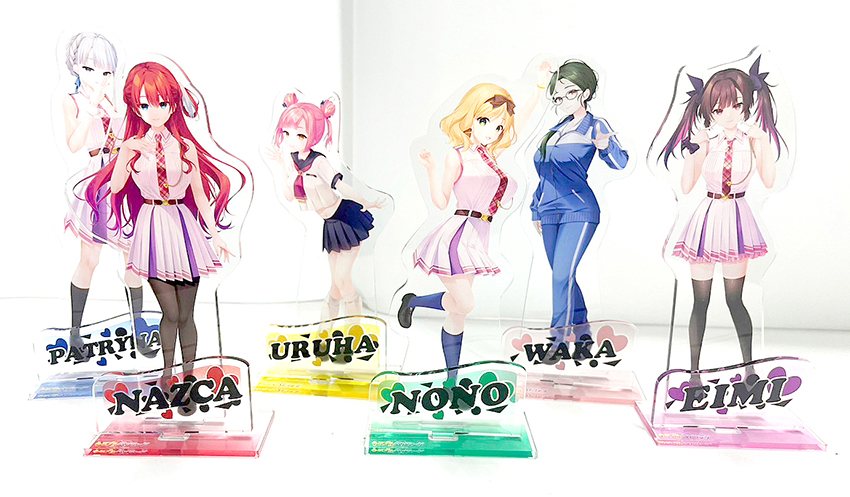【HOOKSOFT】『トリプルペアリング 』よりアクリルフィギュアスタンドが登場！