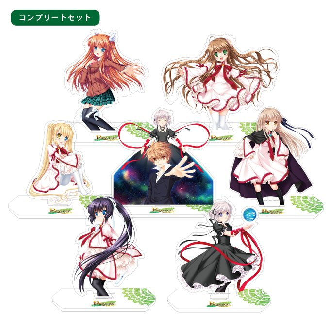 【VA STORE出張所 inアニメイト秋葉原】『Rewrite』アクリルフィギュアスタンド コンプリートセット