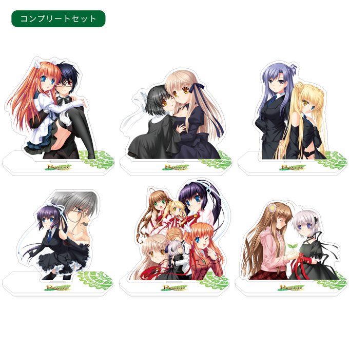 【VA STORE出張所 inアニメイト秋葉原】『Rewrite』アクリルフィギュアスタンド コンプリートセットvol.2