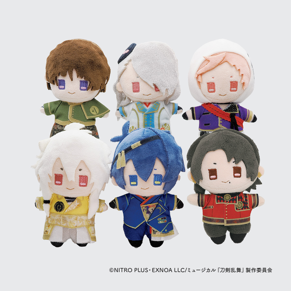 【ニトロオンラインストア】『刀剣乱舞ONLINE』メディアミックス作品 公式ぬいぐるみ