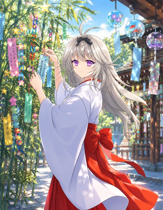 #山本和枝 今日は、七夕祭り