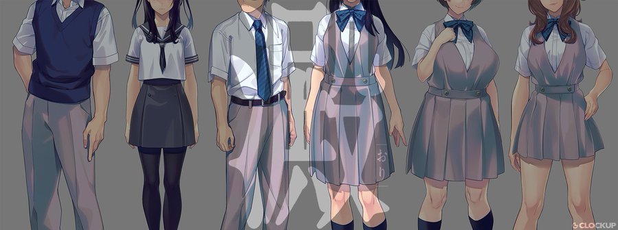【CLOCKUP】汚濁の青春ADV『澱』鋭意開発中です。