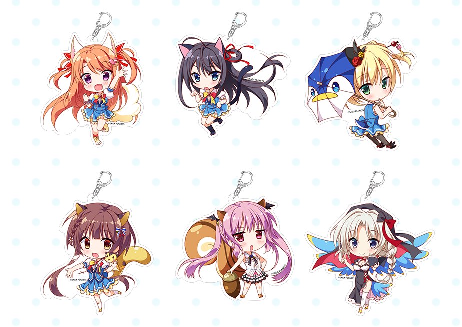 🪸SAGA PLANETS サマーフェス🪸「フローラル・フローラブ　フロフロフレンズ　ＢＩＧアクリルキーホルダー」