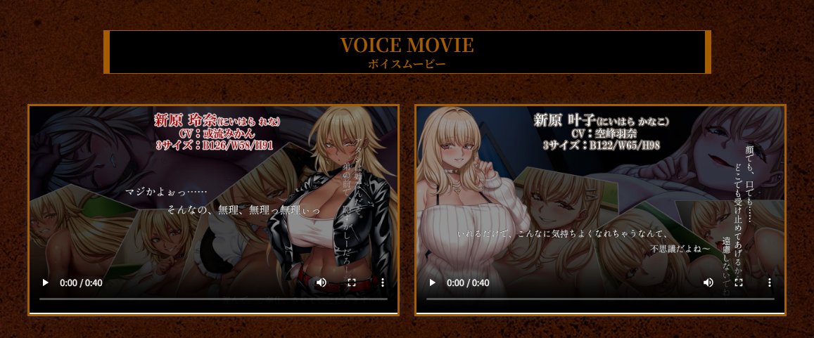 【POISON】『ギャル姉Ｚ』ホームページを更新！！　ヒロインのボイスムービーを公開いたしましたので、よろしくお願いいたします。