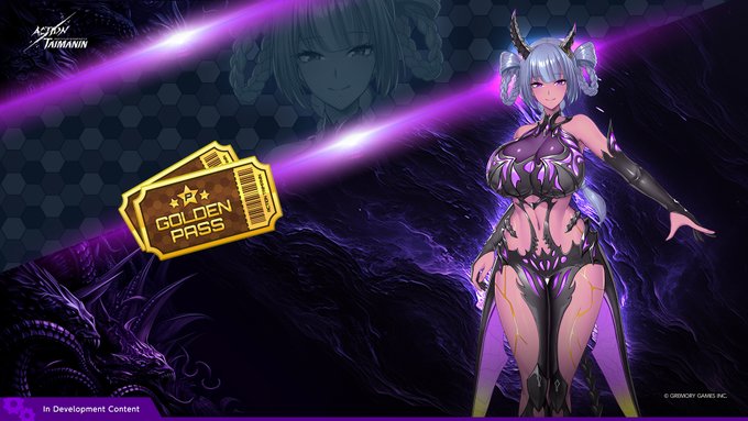 『アクション対魔忍』9月に開催されるゴールデンパスのスペシャルパスの報酬は！？ ラン・シアーンの魔族コスチューム「闇に目覚める砂風」！