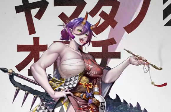『対魔忍RPG』【浴衣の鬼傭兵】ヤマタノオロチ【PV公開】