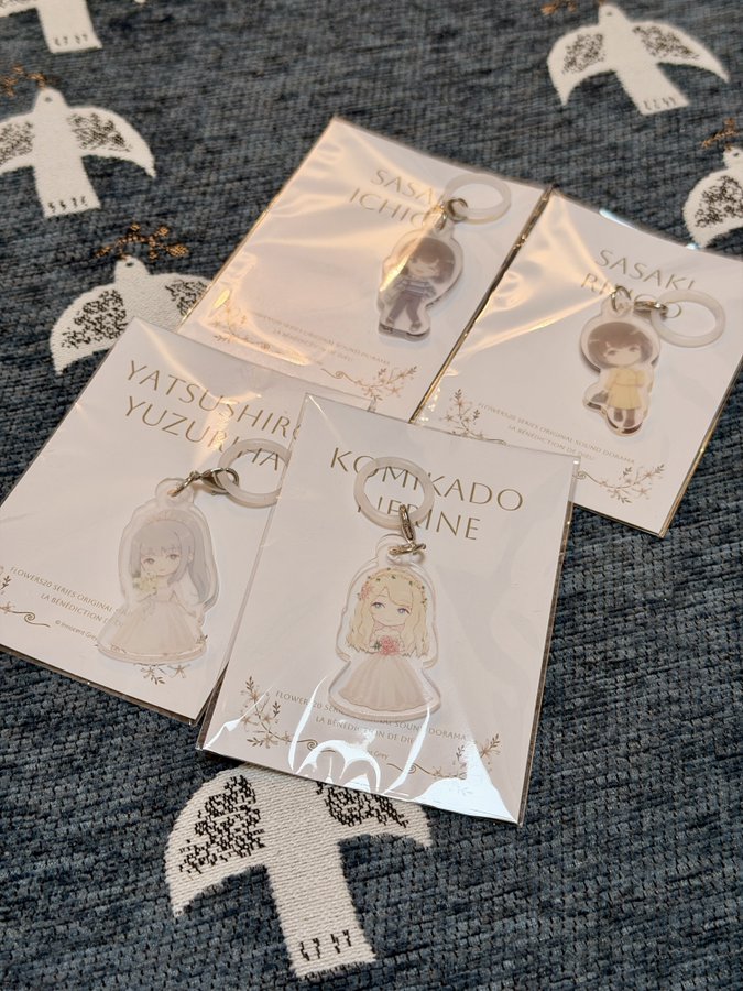 【Innocent Grey】祝福チャームのサンプルが届きました🌸